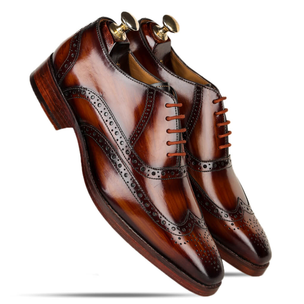 Federico Smith Gilbert Cognac Patina Oxford