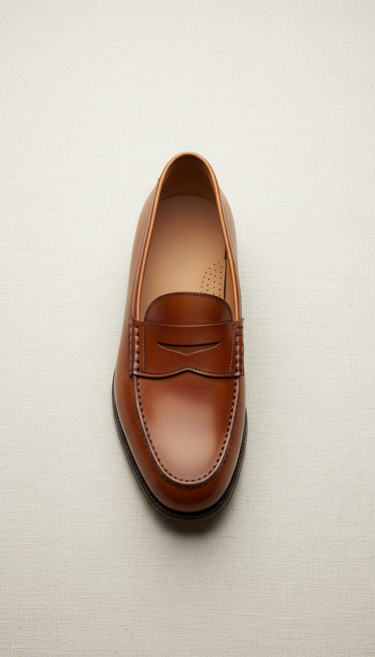 Classic Penny Loafer in Espresso Leather