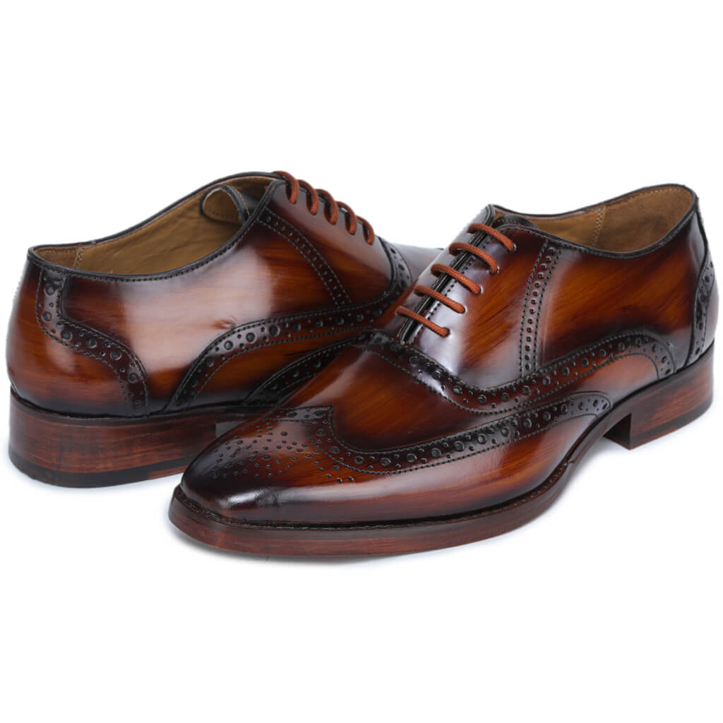 Federico Smith Gilbert Cognac Patina Oxford